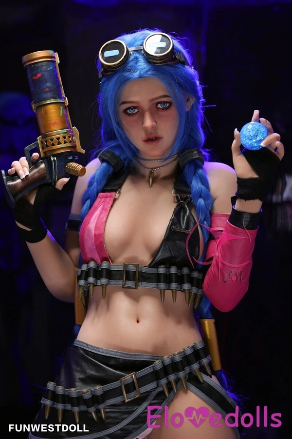 Búp bê tình dục 159cm A Cup TPE mắt xanh ngực nhỏ màu hồng Bộ sưu tập 3