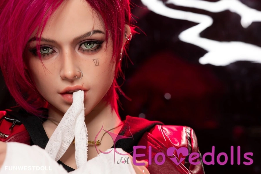 Búp bê tình dục 157cm C Cup TPE ngực nhỏ màu hồng, môi mỏng Gallery 6