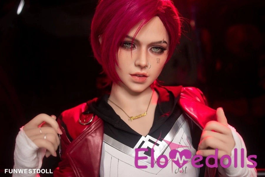 Búp bê tình dục 157cm C Cup TPE Môi mỏng Ngực nhỏ Mắt xám Xem chi tiết 4