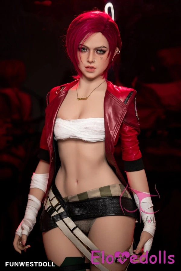 Búp bê tình dục 157cm C Cup TPE Môi mỏng Màu hồng Mắt xám Xem chi tiết 10