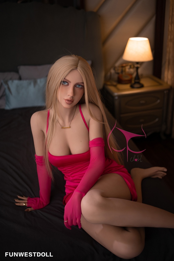 165cm C Cup TPE Amber Eyes Pink Petite Sex Doll Gallery 5