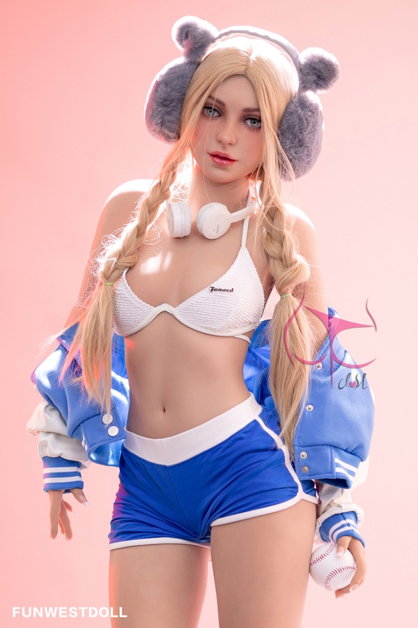 159cm A Cup TPE Blue Eyes Petite Breasts Thin Lips Sex Doll Product