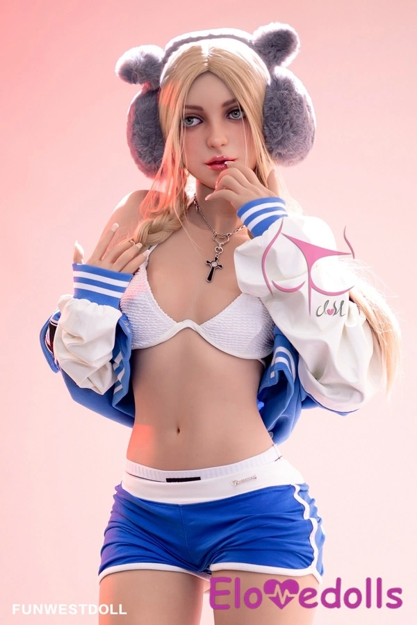 Búp bê tình dục 159cm A Cup TPE ngực nhỏ màu trắng, môi mỏng Gallery 9