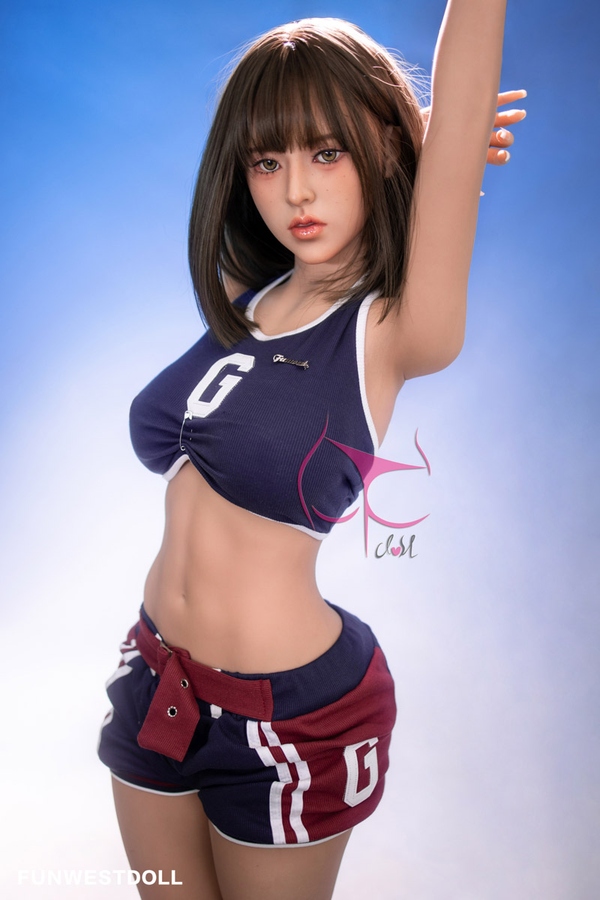 155cm F Cup TPE Thin Lips Small Breasts Gray Eyes Sex Doll Gallery 4