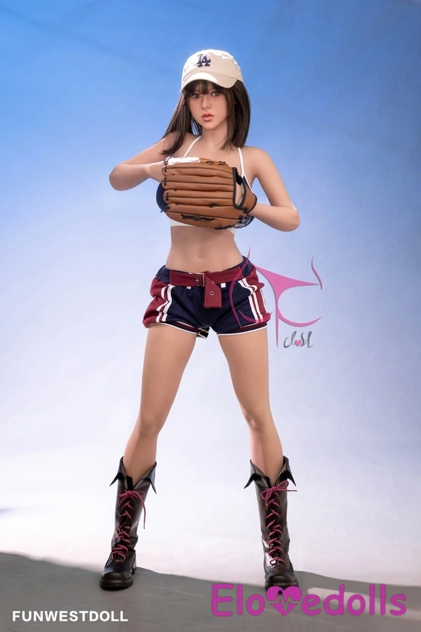 155cm TPE sex panenka s tenkými rty a šedýma očima, velikost F, galerie 7