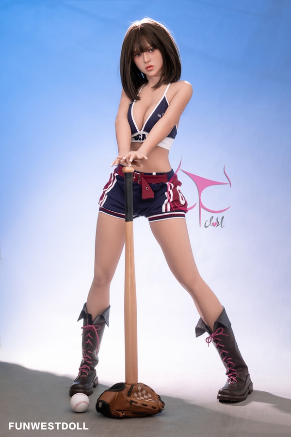 155cm F Cup TPE Athletic Small Breasts Brunette Sex Doll Detail View 3