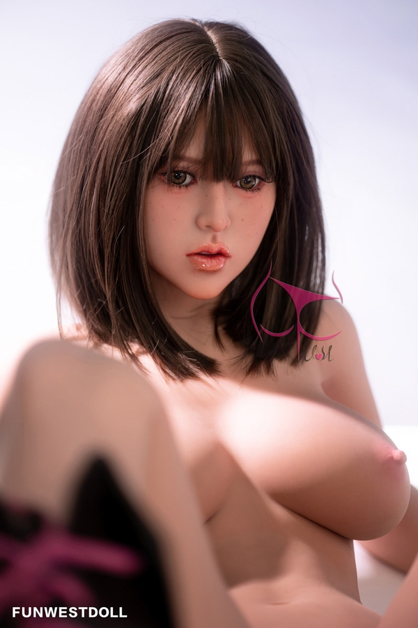 155cm F Cup TPE Brunette Small Breasts Gray Eyes Sex Doll Detail View 10