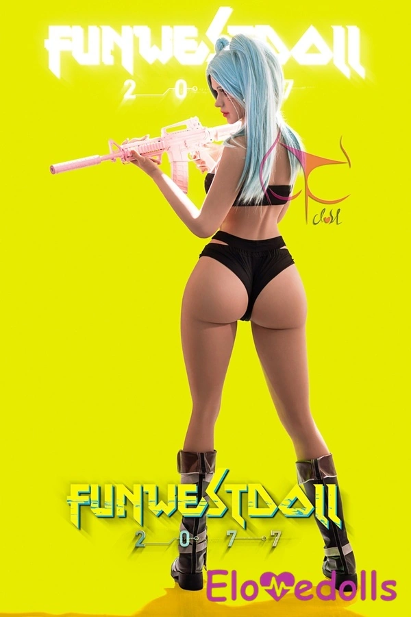 157 cm miseczka C TPE biała mała lalka erotyczna z szarymi oczami widok szczegółowy 3