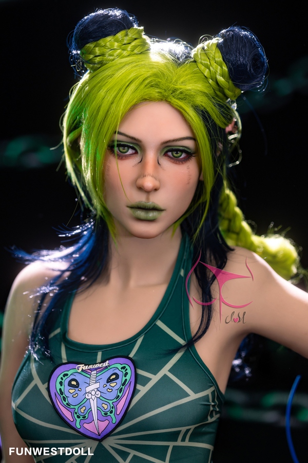 159cm A Cup TPE Green Eyes Athletic Thin Lips Sex Doll Gallery 2