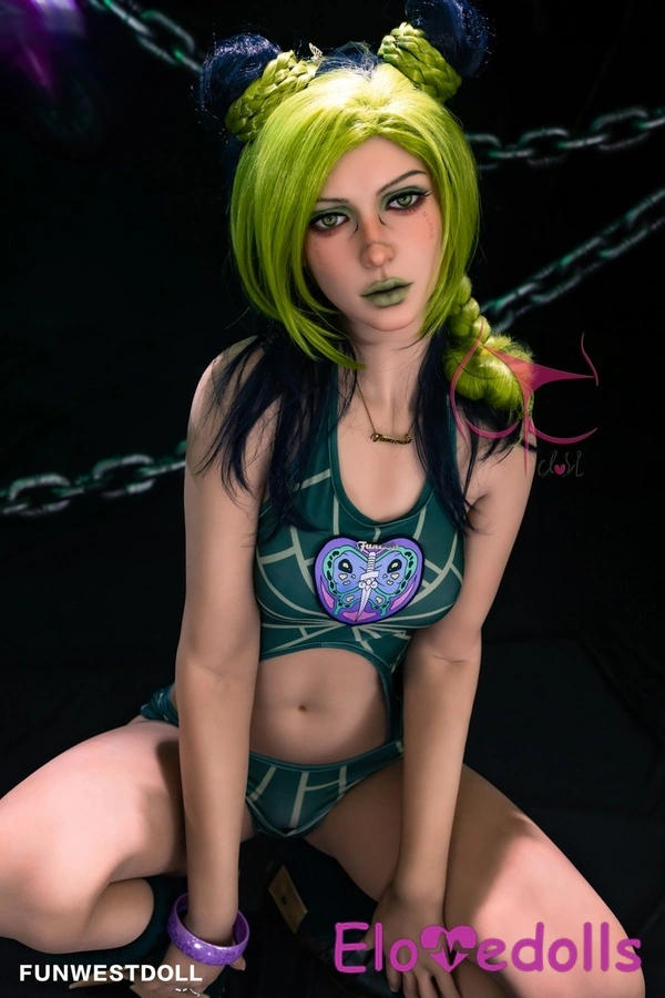 159cm A Cup TPE Green Eyes Thin Lips Petite Breasts Sex Doll Detail View 5