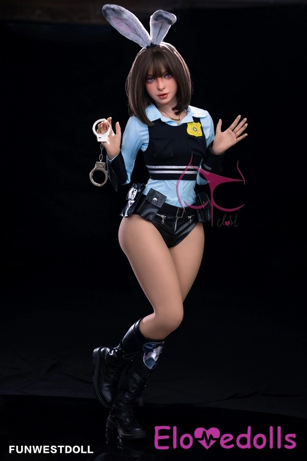 157cm TPE brunetka s modrýma očima a košíčkem C, drobná sex panenka, galerie 6