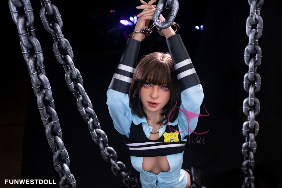 157cm C Cup TPE Petite Thin Lips Brunette Sex Doll Detail View 4