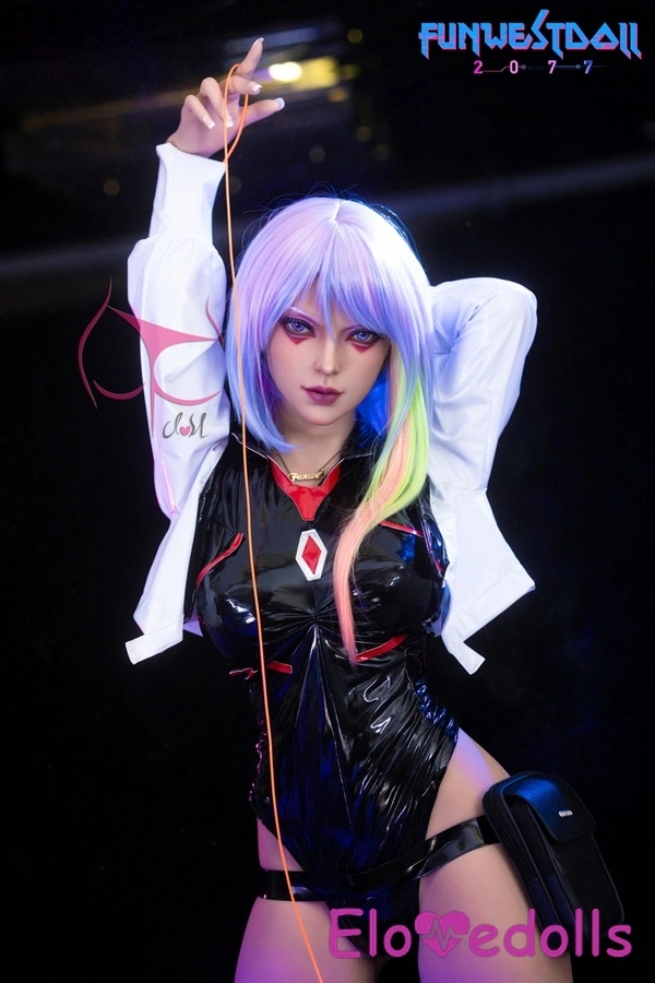 Búp bê tình dục TPE môi mỏng cỡ F 155cm màu hồng Bộ sưu tập 5