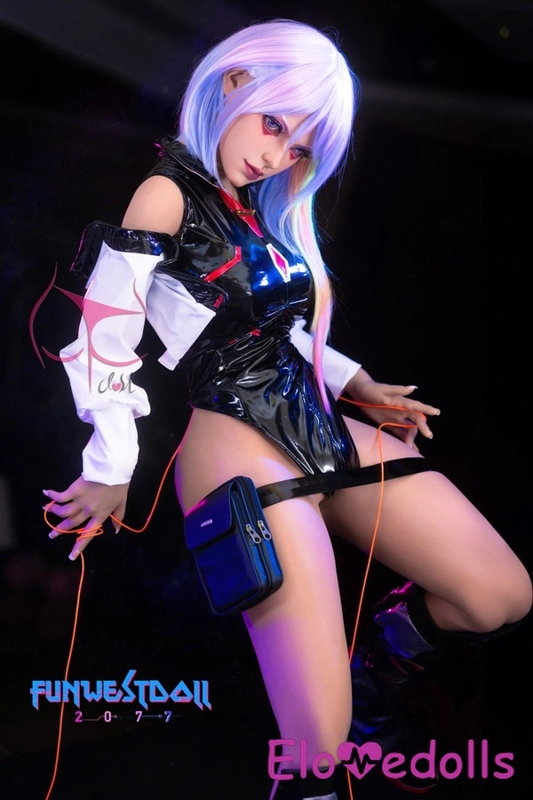 Búp bê tình dục TPE Petite môi mỏng cúp F 155cm màu hồng Gallery 8