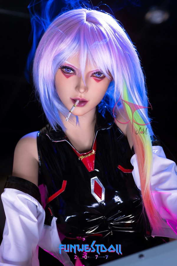 155cm F Cup TPE Pink Petite Blue Eyes Sex Doll Detail View 4