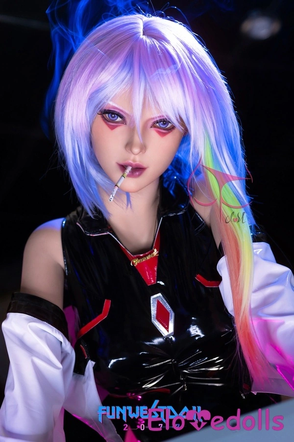 Búp bê tình dục mắt xanh TPE cỡ F 155cm màu hồng nhỏ nhắn Xem chi tiết 4