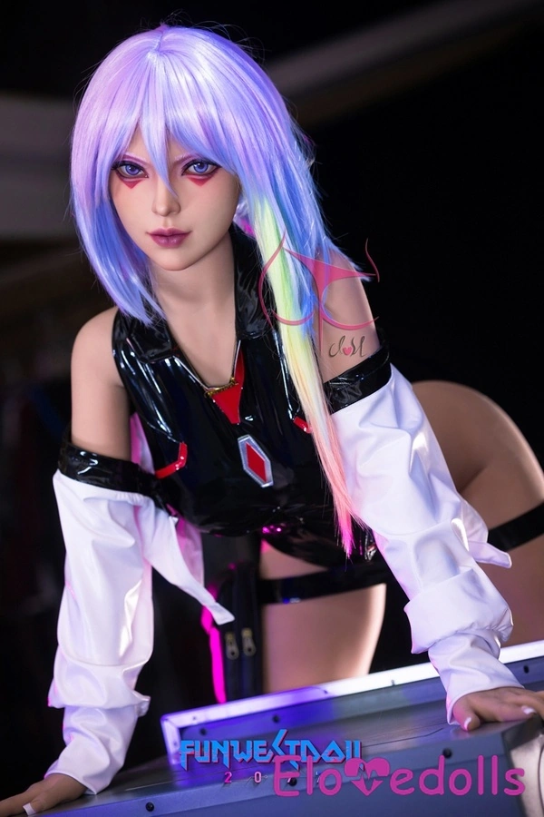 Búp bê tình dục 155cm F Cup TPE môi mỏng mắt xanh nhỏ nhắn Xem chi tiết 5