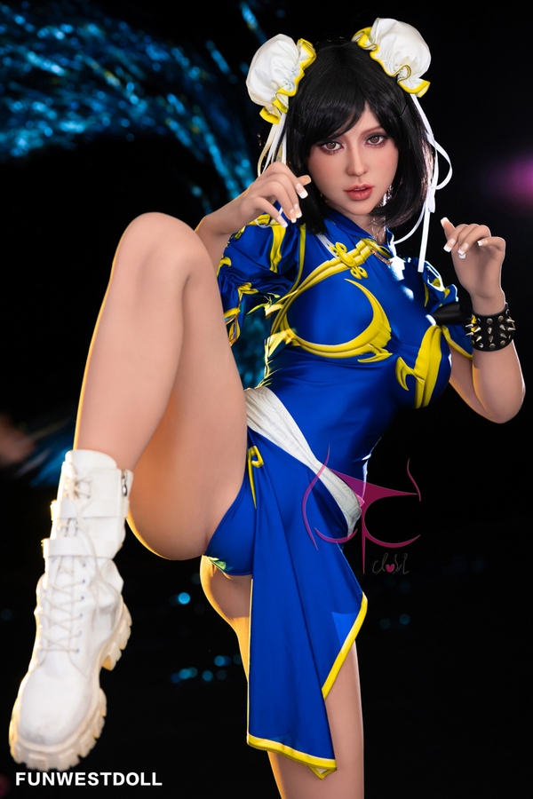 155cm F Cup TPE Blue Eyes White Full Lips Sex Doll Gallery 6