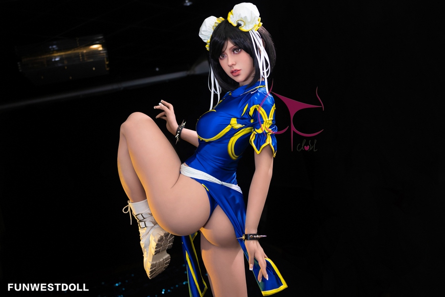 155cm F Cup TPE White Full Lips Blue Eyes Sex Doll Detail View 15