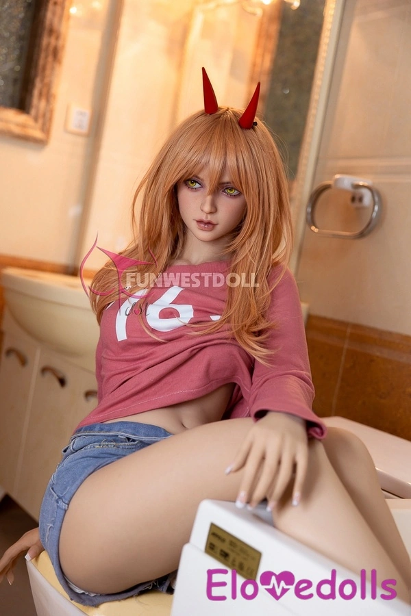 Búp bê tình dục 159cm A Cup TPE ngực nhỏ màu đỏ đầy đặn Xem chi tiết 15