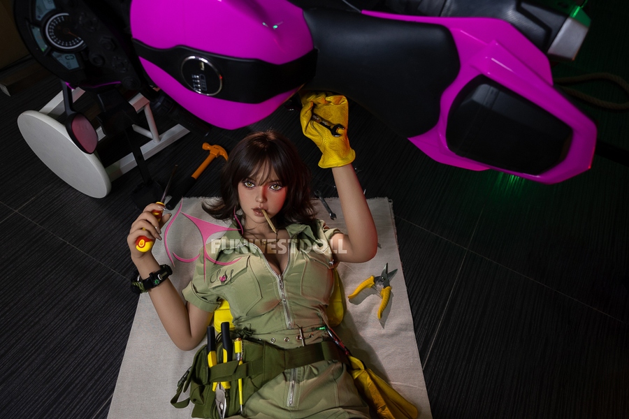 162cm F Cup TPE Full Lips Brunette Small Breasts Sex Doll Detail View 9