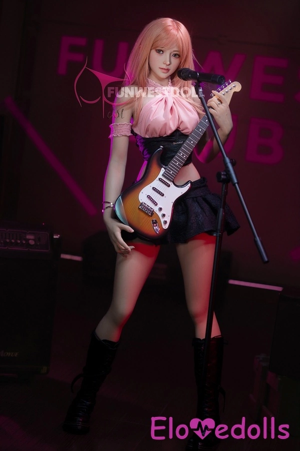 Galeri Boneka Seks Terbaik 157: Payudara Kecil TPE Cup C 8cm, Mata Amber