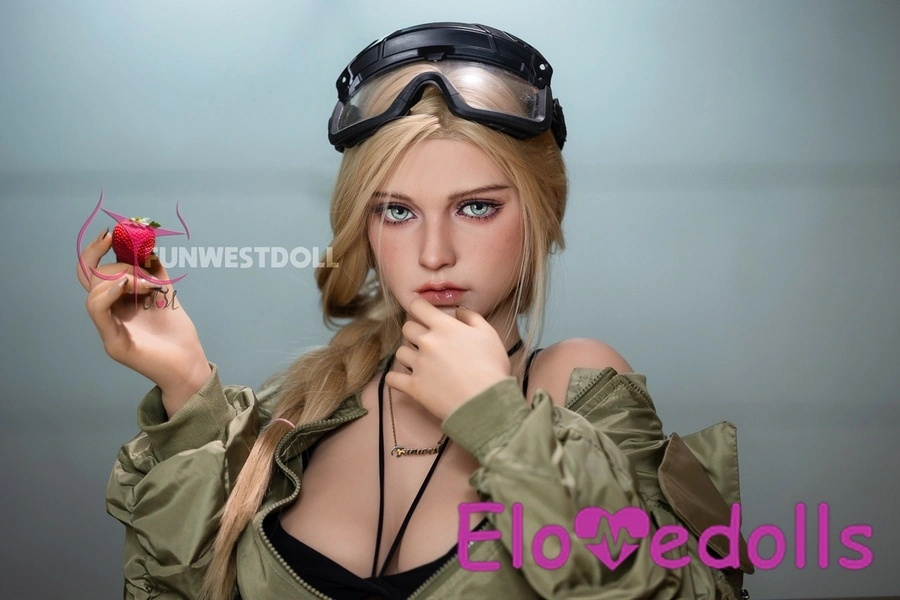 عروسک جنسی TPE ریزه میزه با سینه‌های بزرگ، سایز F Cup، 162 سانتی‌متر، نمای جزئیات 4