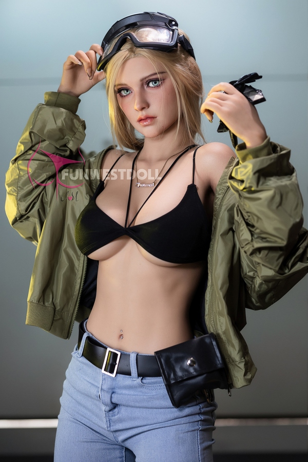 162cm F Cup TPE Thin Lips Blonde Petite Breasts Sex Doll Detail View 5
