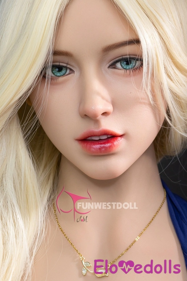 دمية جنسية مثيرة ذات شفاه رفيعة بلون أشقر مقاس 157 سم، مقاس C، عرض التفاصيل 22