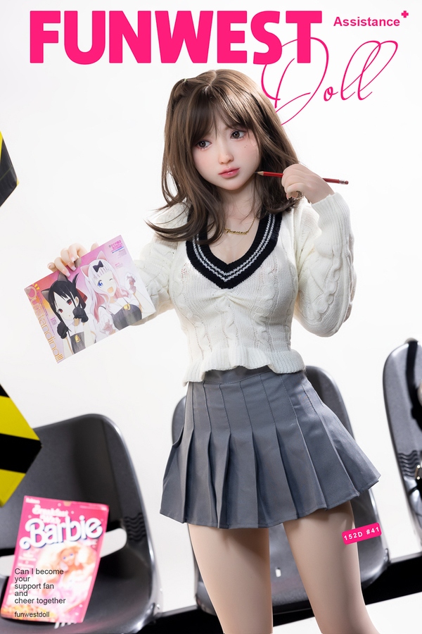 152cm D Cup TPE Petite Gray Small Breasts Sex Doll Gallery 4