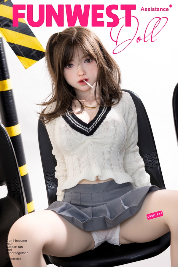 152cm D Cup TPE Gray Petite Thin Lips Sex Doll Detail View 2