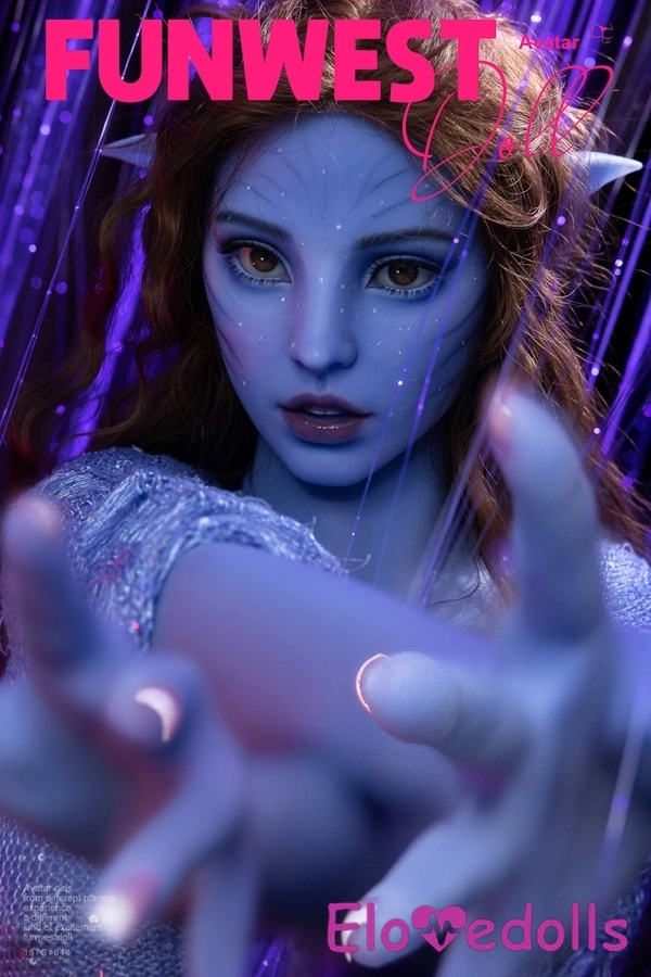 157 см G Cup TPE White Thin Lips Blue Eyes Real Doll Detail View 3