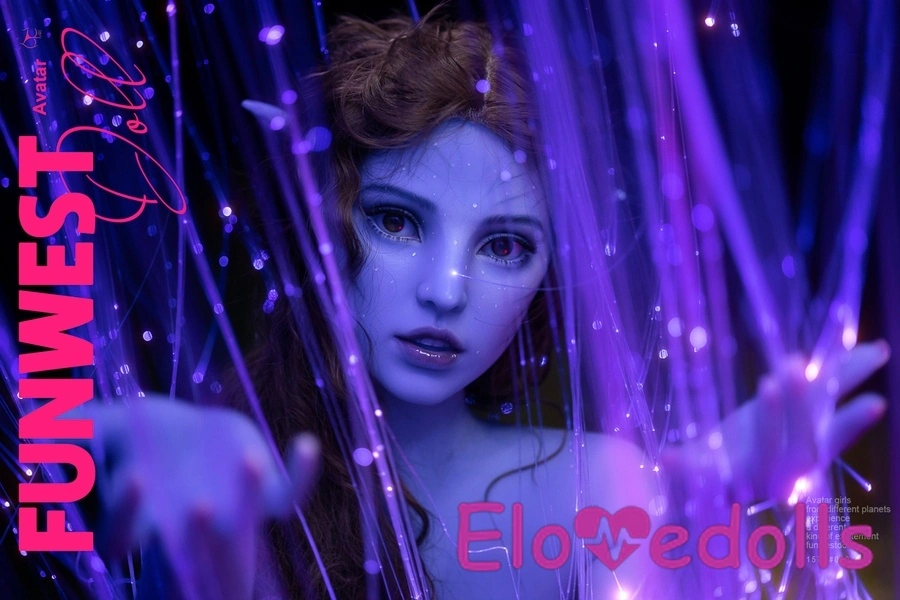 157 см, розмір G, середні груди з ТПЕ, білі блакитні очі, справжня лялька, детальний огляд 14