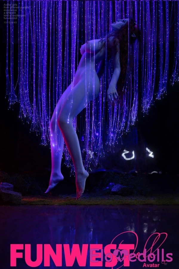 157 см, розмір G, середні груди з ТПЕ, білі блакитні очі, справжня лялька, детальний огляд 26