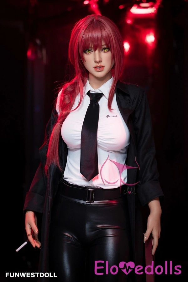 162cm F Cup TPE Ροζ Γκρι Μάτια Πλούσια Συλλογή Κούκλων Σεξ 8