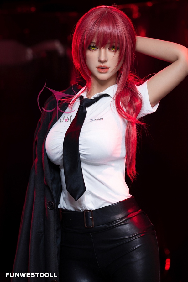 162cm F Cup TPE Gray Eyes Medium Breasts Voluptuous Sex Doll Detail View 2