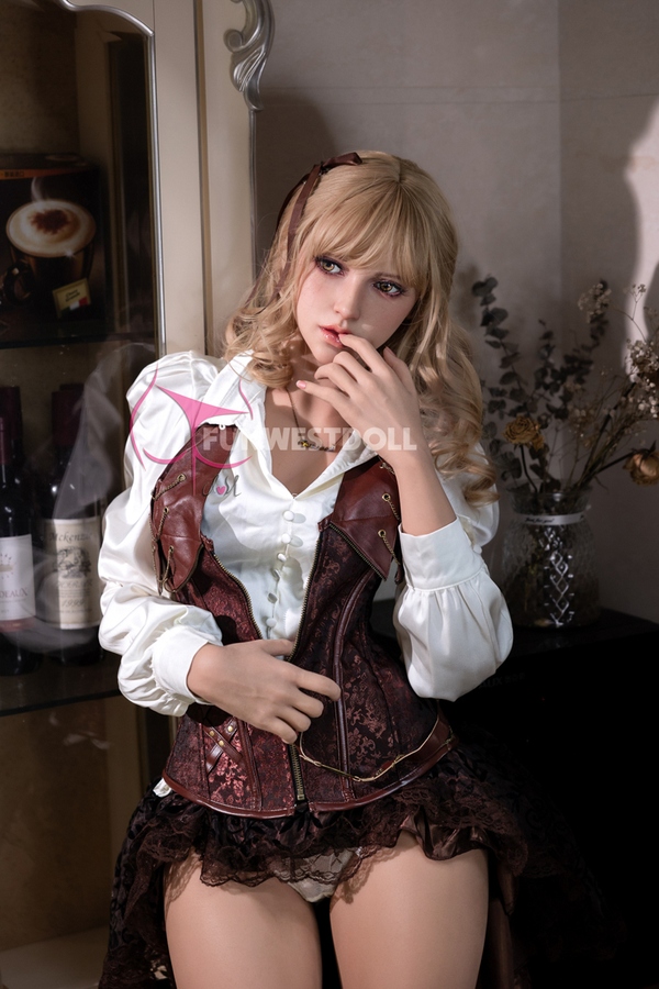 157cm C Cup TPE Glossy Lips Medium Breasts Gray Eyes Sex Doll Detail View 11