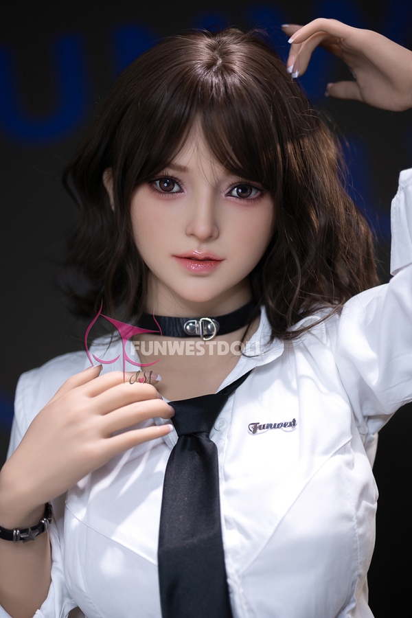 155cm F Cup TPE Small Breasts Gray Eyes Thin Lips Lifelike Sex Doll Product