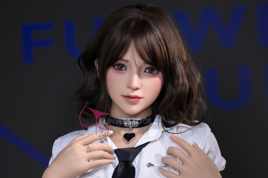 155cm F Cup TPE Gray Eyes Petite Small Breasts Lifelike Sex Doll Gallery 3