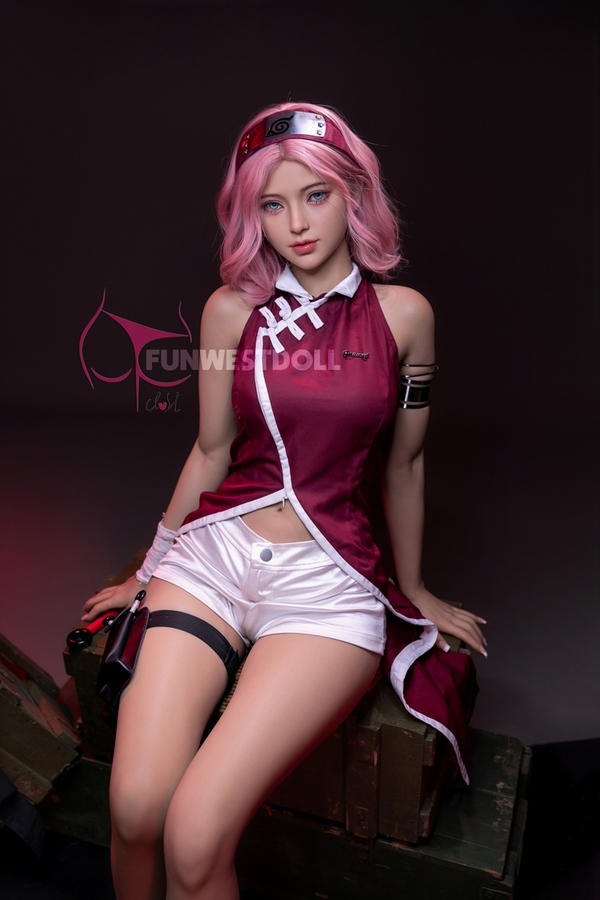 159cm A Cup TPE Petite Breasts Pink Thin Lips Lifelike Sex Doll Gallery 7