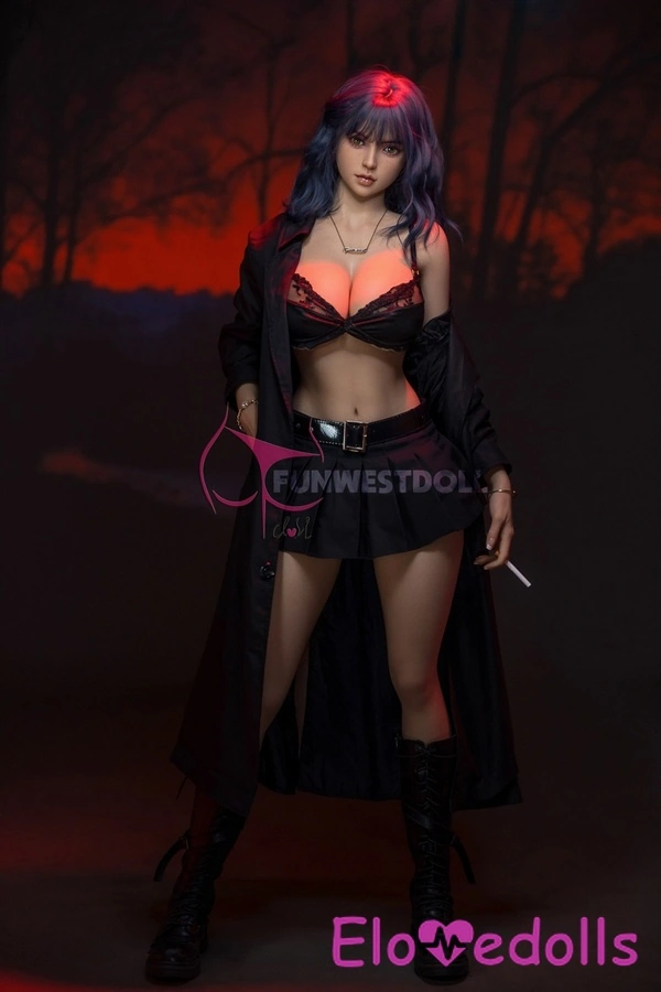 157cm G Cup TPE Petite Breasts Amber Eyes Hourglass Lifelike Sex Doll Product