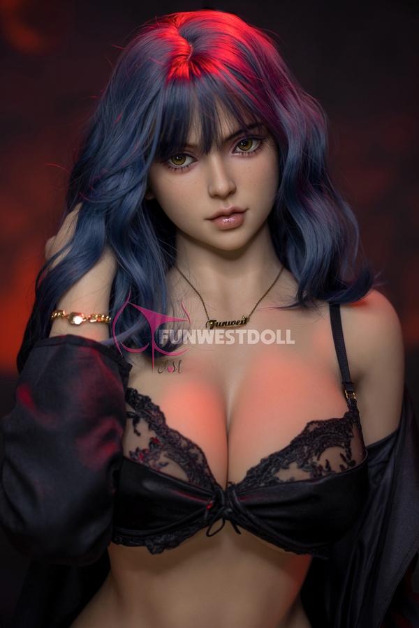 157cm G Cup TPE Full Lips Hourglass Amber Eyes Lifelike Sex Doll Gallery 6