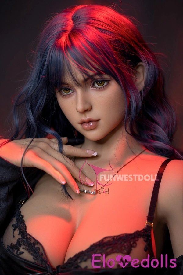 Búp bê tình dục đồng hồ cát TPE G Cup 157cm, ngực đầy đặn, môi đầy đặn, giống thật, chi tiết xem 1