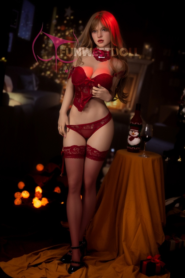 155cm F Cup TPE Petite Breasts Red Amber Eyes Lifelike Sex Doll Gallery 7