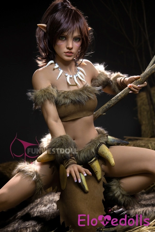 159cm A Cup TPE Πληθωρική Μελαχρινή Κεχριμπαρένια Κούκλα Σεξ Συλλογή 8