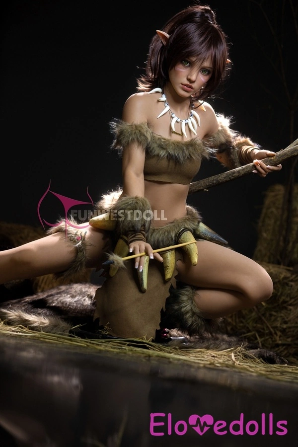 159cm A Cup TPE Full Lips Μελαχρινή Πληθωρική Κούκλα Σεξ Συλλογή 9