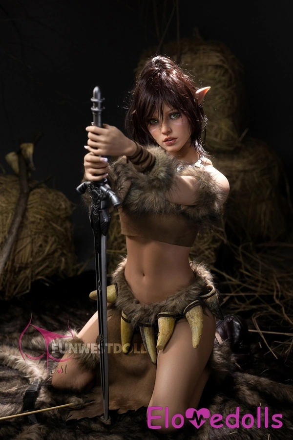 Κούκλα σεξ με μελαχρινή, αισθησιακή, γεμάτη χείλη, 159cm A Cup TPE, Λεπτομέρειες, Προβολή 5