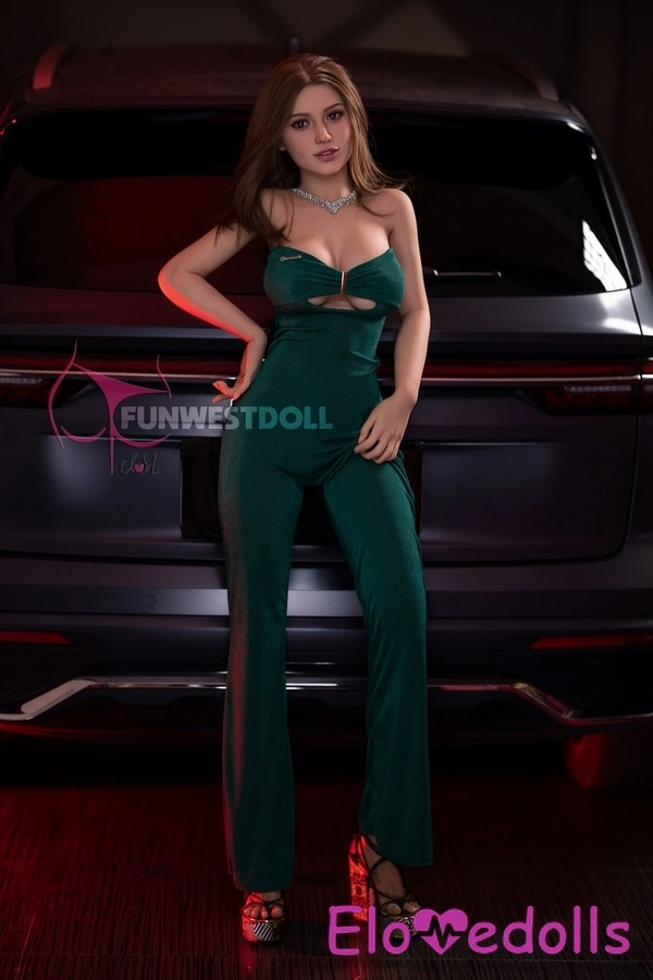 155cm TPE smyslná brunetka s plnými rty, sex panenka s košíčky F, galerie 5