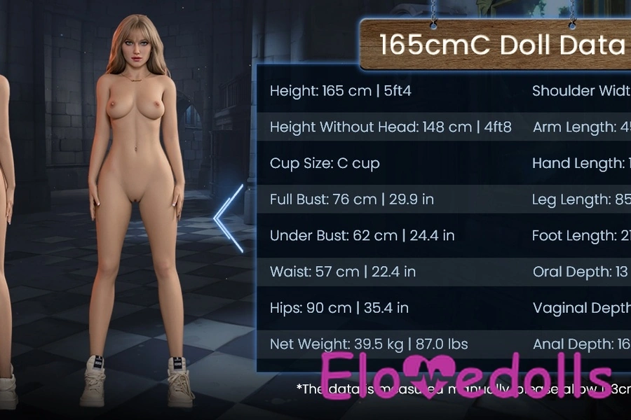 165cm C Cup TPE Petite Blonde Breasts Sex Doll Detail View 21