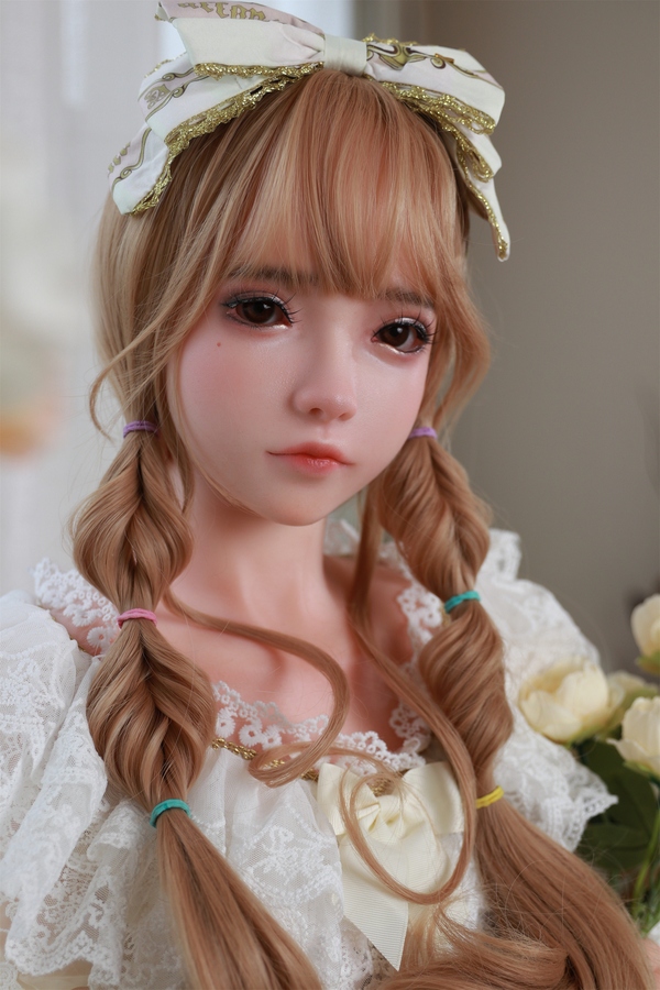 145cm D Cup Silicone Gray Eyes Small Breasts Petite Anime Sex Doll Gallery 4